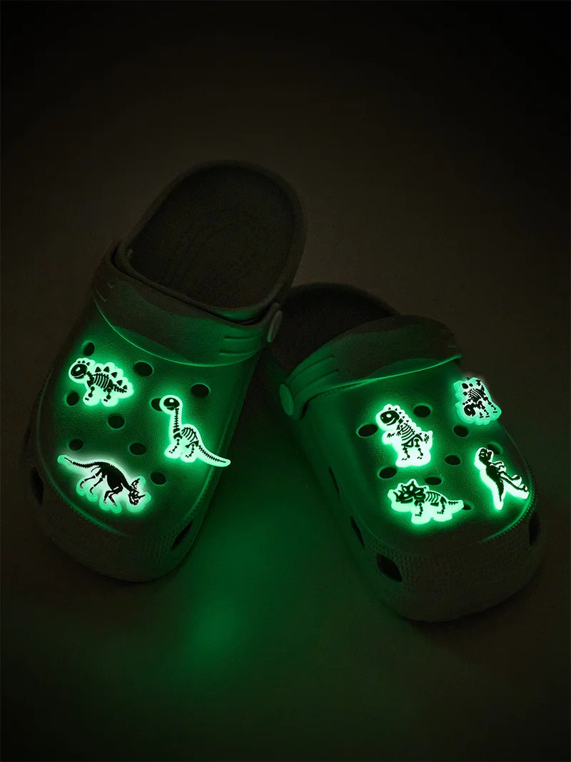 دينوكيدس شباشب أولاد رمادية ديناصورات مضيئة من إيفا